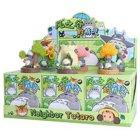 Hayao Miyazaki Anime Fairy Tale Valley Of Wind Elves Version Blind Box Figurine Peripheral Accessori