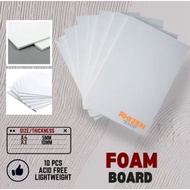 Foam Board 5mm/10mm A4/A3 Size Paper Board