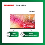 Samsung 55/65 inch Crystal UHD DU7000 4K Smart TV Television (2024) Televisyen