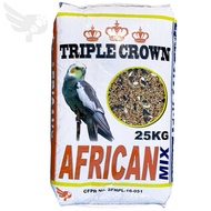 African Triple Crown Mix 25Kg LOOSE KG Feed Parrot, Lovebirds, Birds Feeds 25 Kilos Food Philippine