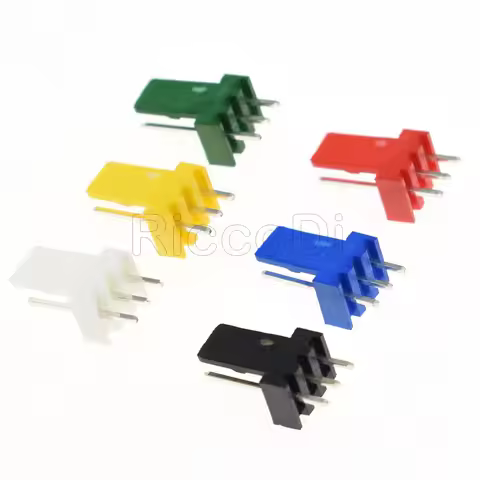 50-200Pcs 2510 KF2510 Male Wafer Plug Connector 2.54mm Pitch Straight Angle Connector for Computer F