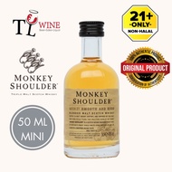 Monkey Shoulder whisky mini miniature 50ml Alc:40% ✔Duty paid 100% ORIGINAL (Scotland)