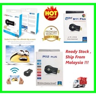 AnyCast  M 11 , M12 Plus  and M100 (4K)(2.4G Single Band / 5G Dual Band)Wifi Wireless Display Airpla