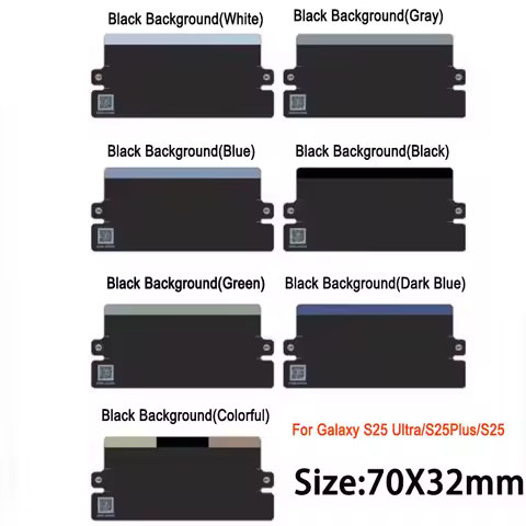 50PCS Box Seal Sticker Tape Adhesive For Samsung Galaxy S25 Ultra S25 Plus S25U S25+Packing Box Seal