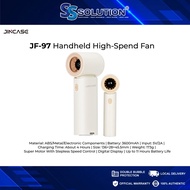 Jincase JF-97 l Handheld HighSpeed Fan l Fashion Aesthetic Design l 3600mAh Large Battery Capacity l
