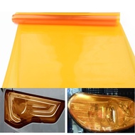 [BABH] 12 x 48" Amber Orange Car Tint Headlight Tail Fog Light Vinyl Smoke Film Sheet