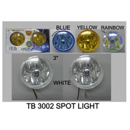 Car Fog Lamp TB 3002 - Sportlight Yellow White Blue 2 Pcs