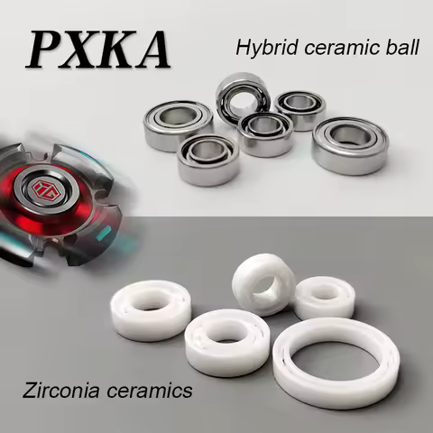 Hybrid Ceramic Ball Fingertip Gyro Bearing 688 R188 6.35*12.7*4.763mm Silent 608 8x22x7mm Stainless 