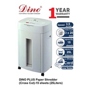 PAPER SHREDDER DINO PLUS (Cross Cut) Heavy Duty