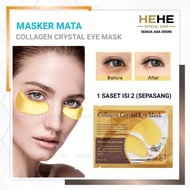 Collagen Crystal Eye Mask Masker Mata Kantung Mata Panda GOLD Bag EyeMask HEHE OFFICIAL PEKANBARU