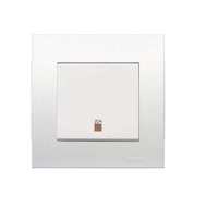 Schneider Vivace 20A 1 Gang Double Pole Switch with Neon