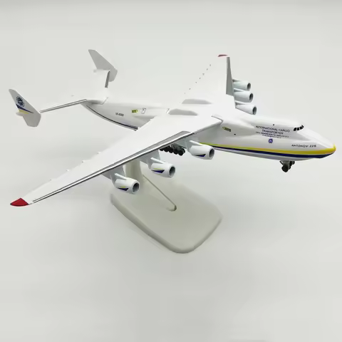 20CM Antonov AN225 StrategicTransport Diecast Metal Model Plane An-225