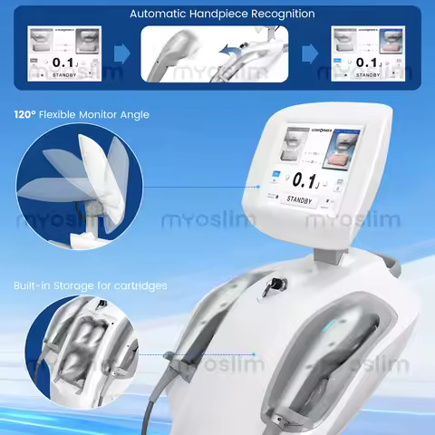 New Arrival 7D HIFU SMAS Lifting Device High Intensity Focused Ultrasound Body Firming Anti-Aging Wr