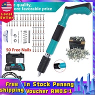 【Malaysia Spot Sale】Nail Gun Steel Rivet Gun Concrete Wall Gun Cluster Fleece Nail Gun Pipe Clip Nai