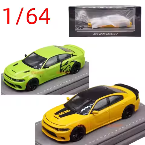 Elite Diecast 1/64 Scale Dodge Charger Muscle Car Model Alloy Dodge Charger Classic Gifts Collection