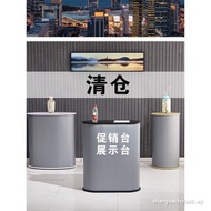 Hollow Board Exhibition Exhibition Table Portable Folding Promotion Table Display Table Cabinet Cons