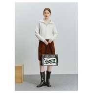 Cool zip-up turtleneck sweater, winter women's sweater, thick sweater, turtleneck sweater