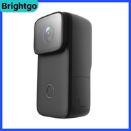 brightgo-my C200 4K Mini WiFi Action Camera with 1.28 Inch IPS Screen 5M Body Waterproof 6-Axis Anti
