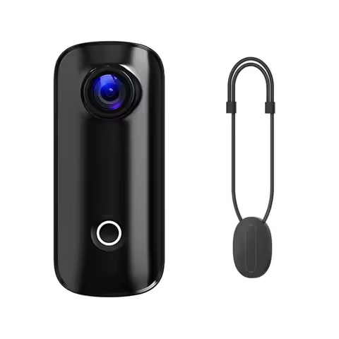 SJCAM C100+Plus Magnetic Strap Combo,Vlog Camera with Waterproof Case,EIS Action Cam Wearable for He