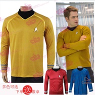 [cosermart] Star trek Dark Boundless star trek Captain Kirk cos Clothing Top Men