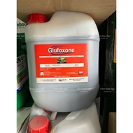 20L Pengganti Kopi O GLUFOXONE ( sama GARRANT 566 & KENPAT ) / Glufosinate ammonium 5.66 % / Racun r