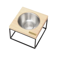Barketek - S/m/l Mod ชามอาหารสุนัข ชามอาหารแมว ยกสูง - Series Natural,s