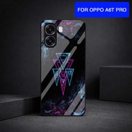CASING FOR OPPO A6T PRO [M371] SOFTCASE GLASS KACA GLOSSY FOR OPPO A6T PRO MOTIF KEREN AESTHETIC - S