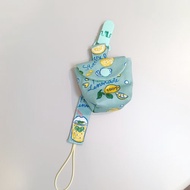 香甜檸檬汁。奶嘴收納袋 / 奶嘴鏈 (可繡名字)