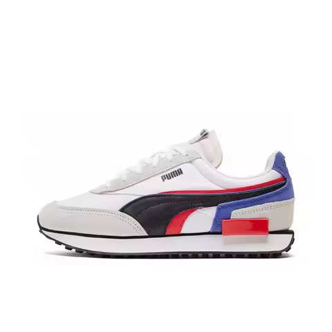 PUMA Future Rider Casual Shoes Unisex Low Top White/Gray 380639-02