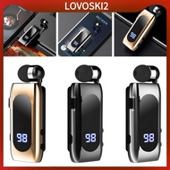 [LovoskiacMY] Wireless Headphones Headset Battery Display Outdoor 20H Call for Cycling Gym