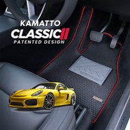 Kamatto Classic Porsche 981 Cayman GT4 2012 - 2016 Car Floor Mat and Carpet