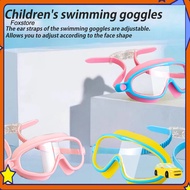 [Fx] Single Lens Design Swimming Goggles Swimming Goggles with Field of View Kids Swim Goggles Set w