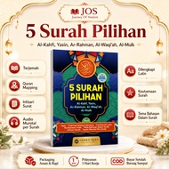 Pocket Book of 5 Selected Surahs – Al-Kahfi, Yasin, Ar-Rahman, Al-Waquanah, Al-Mulk + Audio Murottal