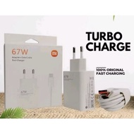 TC CHARGER CASAN XIAOMI 67W MICRO TYPE C TURBO FAST CHARGING Fast Charging Adapter