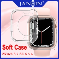เคส TPU กันรอย สำหรับ Apple watch แบบนิ่ม Series 9 8 7 ขนาด 41MM 45MM เคสใส apple watch เคส Protecto