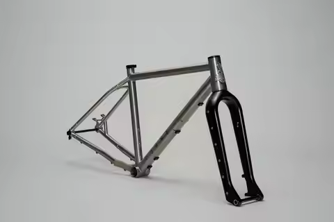 TIRIS CRF-02 Bike Frame, Gravel Cyclocross Frameset, Touring Bicycle Framework, 700C 29 '', Accessor