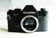 【悠悠山河】近新 Rolle 純機械相機 Rollei Rolleiflex SL 35 黑機 測光正常