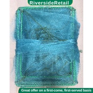 RiversideRetail (FOLDABLE CRAB FISHING NET CRAWDAD SHRIMP) BUBU NAGA UNTUK SUNGAI BUBU PANJANG UDANG