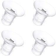 4Pcs Pam Payudara Sisipan Bebibir 22mm Serasi dengan Pam Payudara Momcozy/Spectra/Medela/eufy/Elvie/
