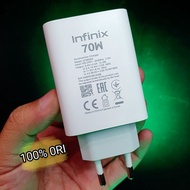 Shell||Infinix And Tecno 70W Charger Adapter HP Note 40pro || Tecno Pova 6 Original 100% Original