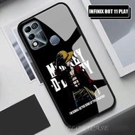 Softcase Kaca Infinix Hot 11 Play Terbaru 2021 Motif One Piece [GC02] Infinix Hot 11 Play Case  HP Infinix Hot 11 Play Casing HP Infinix Hot 11 Play PlayKesing HP Infinix Hot 11 Play Softcase HP Infinix Hot 11 Play Mewah Silikon HP Infinix Hot 11 Play