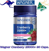 Wagner Cranberry 25000+ 90 เม็ด / Wagner Cranberry Ultra Strength 60000mg 60 เม็ด แคนเบอรรี่ 60000 ม