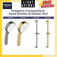 Grohe Tempesta Cosmopolitan Hand Shower 4 Spray Patterns & Shower Rail 600mm