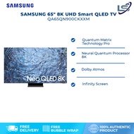 SAMSUNG 65" 8K UHD Smart QLED TV QA65QN900CKXXM | Infinity Screen | Dolby Atmos | Smart Hub | SmartThings | HDR | HDMI