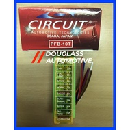 CIRCUIT Plug In Fuse Box w/ Fuse 6 8 10 12 Terminals (PFB-6, PFB-8, PFB-10, PFB-12) Fuse Box Fuse Ho