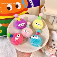 Cute Briquettes Twist Stick Hair Clip Antenna Ugly Doll Hairpin Hair Ball Duckbill Clip Funny Girl U