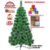 HIJAU 1.8meter Christmas Tree Green Snow White 180CM 6 feet 1.8M 1.8 M 6aa 6s 6c 7aa 7c 5aa f 5c 5s 