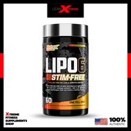 Nutrex Research : Lipo-6 Black Stim-Free 60 Capsules Designed to enhance metabolic activity & body f