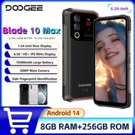 【Official shop】DOOGEE Blade 10 Max Rugged Smartphone 10300mAh Battery 50MP AI Camera 6.56" 90hZ 8GB 