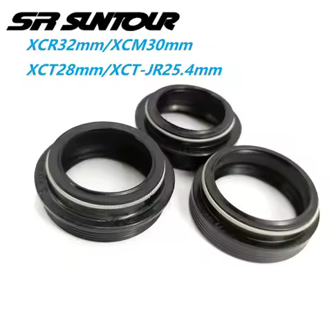 SR Suntour Fork Stanchion Wiper XCT XCM XCR XCT-JR Dust Seal Rubber Ring 32mmXCR 30mmXCM 28mmXCT 25.